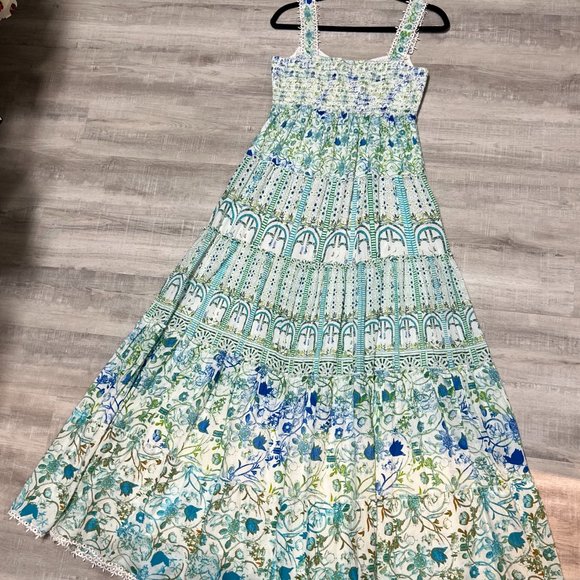 ROCOCO SAND MAXI FLORAL DRESS - SIZE SMALL - Picture 4 of 4